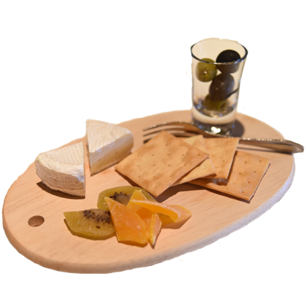 チーズと蜂蜜のカナッペ